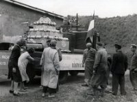 1958 Május 1.-i felvonulás előkészülete az IMI-ben, Iklad  1958 Május 1.-i felvonulás előkészülete az IMI-ben, Iklad